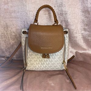 Michael Kors monogram backpack